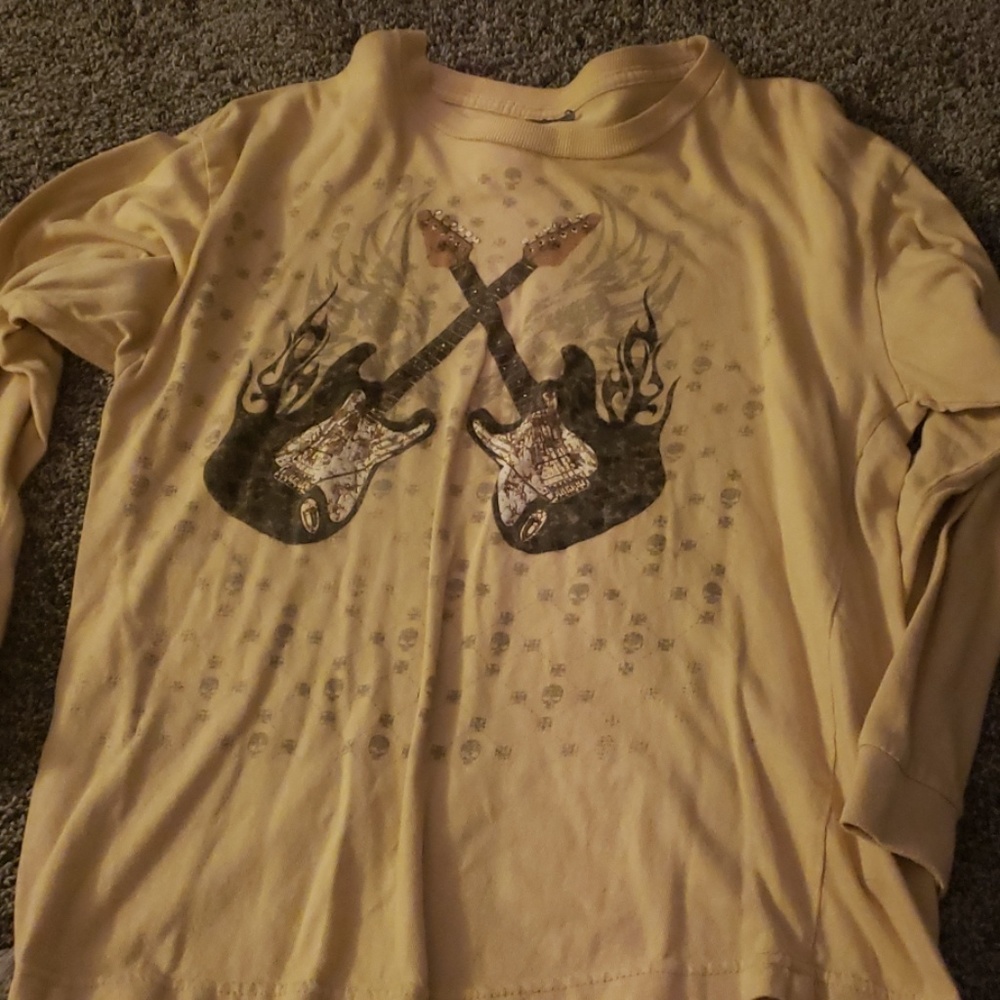 Boys beige T shirt